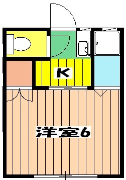 イオチハイツ6の間取り