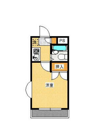 セジュール横山の間取り