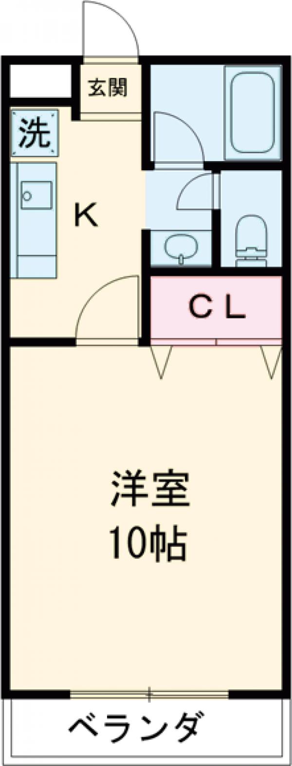 メゾンロイヤルつるたの間取り