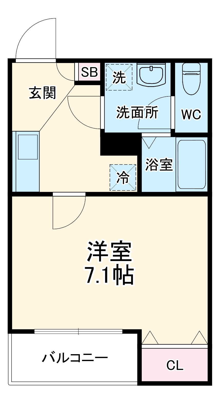 ジーメゾン東岩槻の間取り