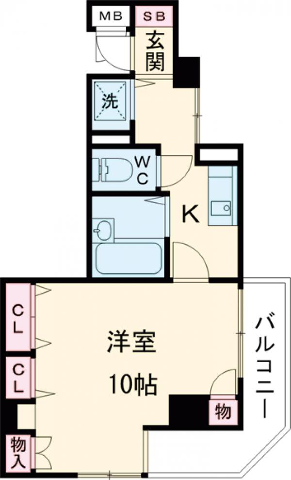 ドルチェ代々木の間取り