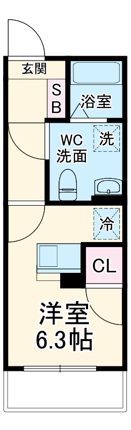 Ambition岩槻本町の間取り