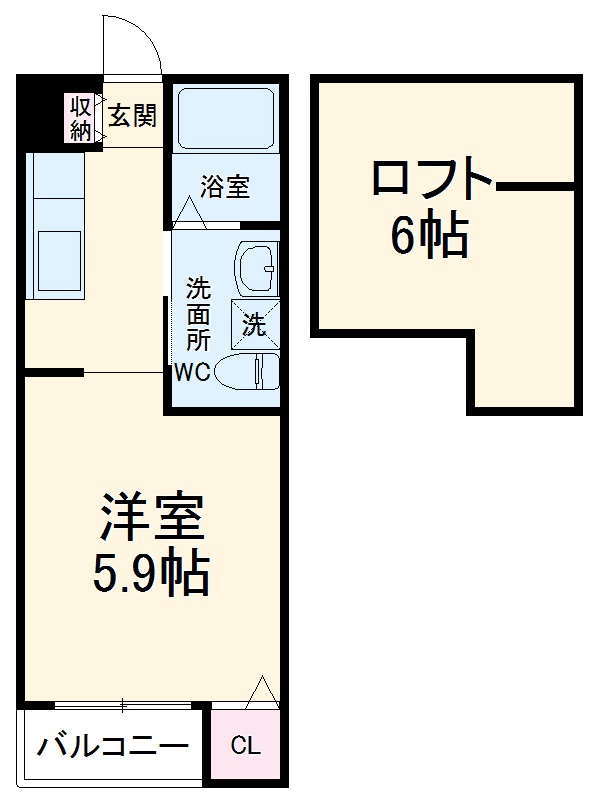 Cieloverde Ⅱの間取り