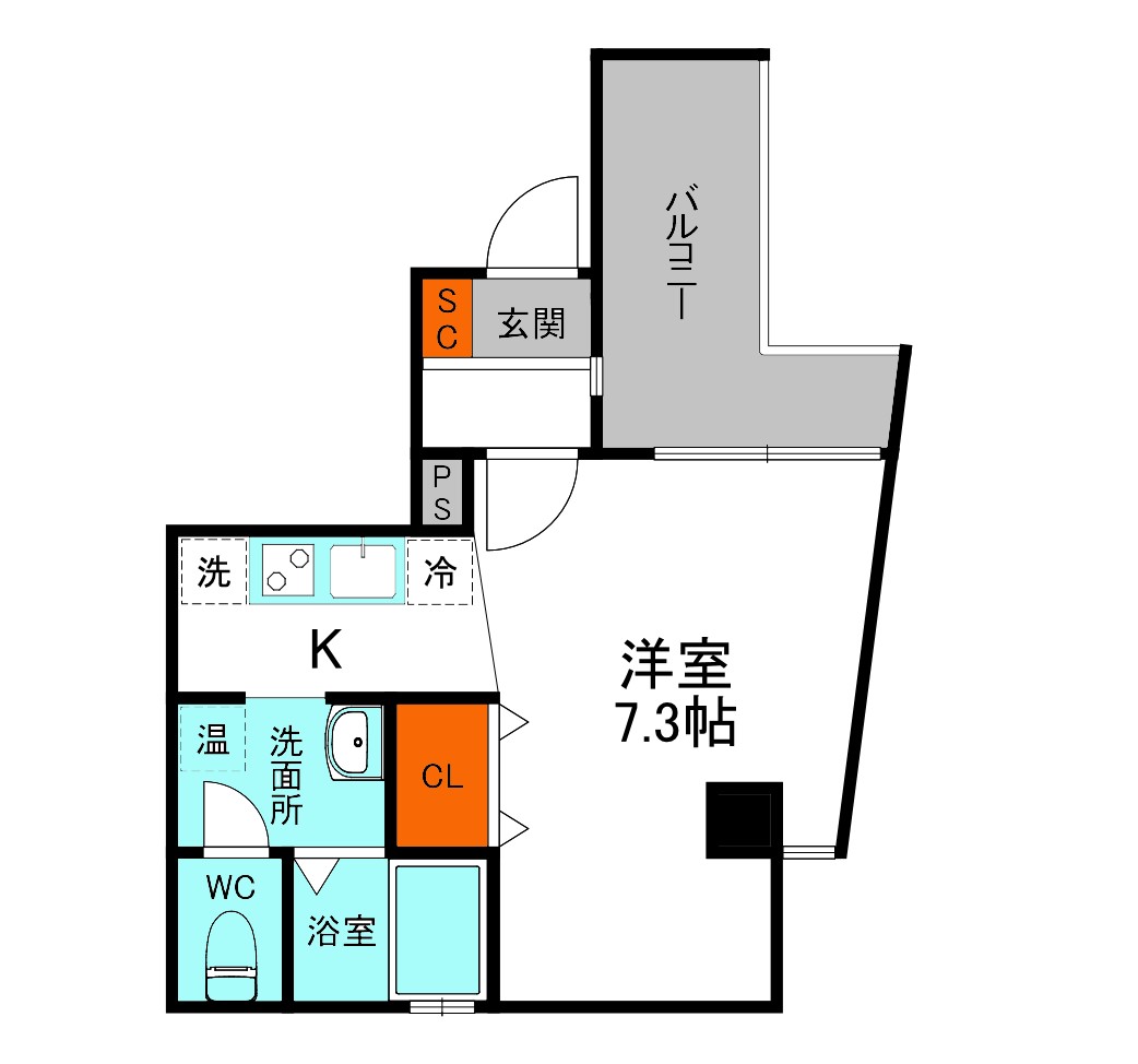 DAP大和田の間取り