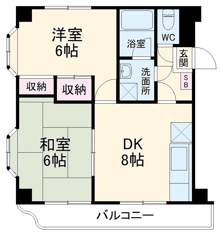 マリンスクエアの間取り