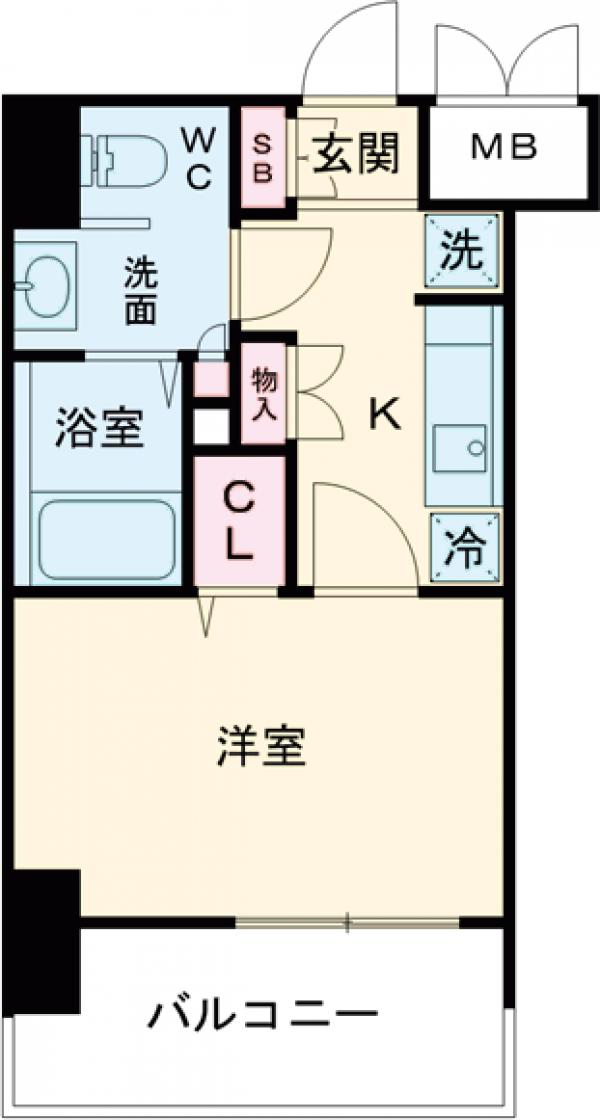 エンクレスト香椎の間取り