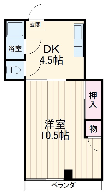 親和ビルの間取り