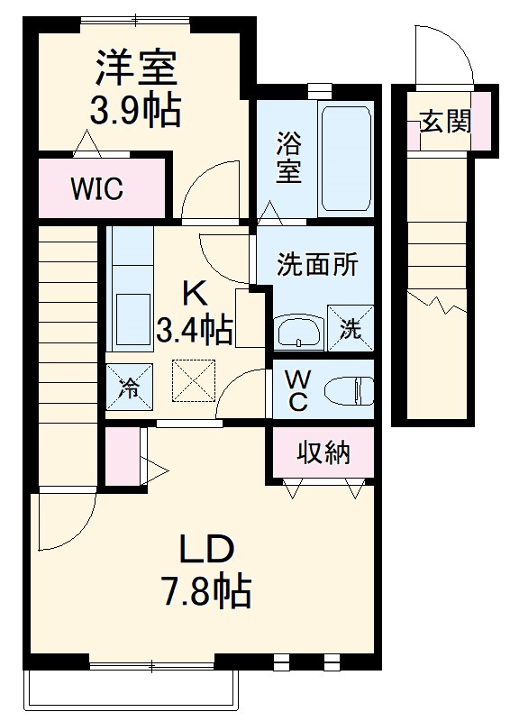 PEANUTS HOUSEの間取り