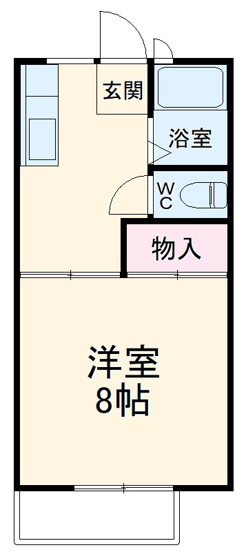 タウニィ・コスモス1の間取り