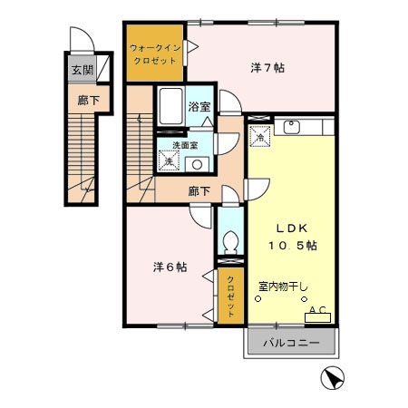プレミールの間取り