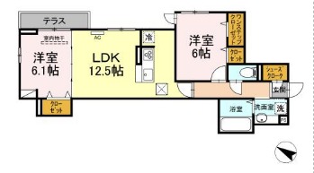 Villa Glycineの間取り