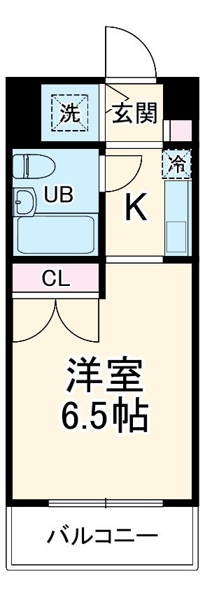 メゾン市川の間取り
