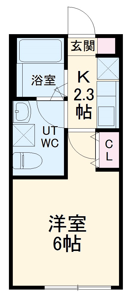 CASAR武蔵新城の間取り