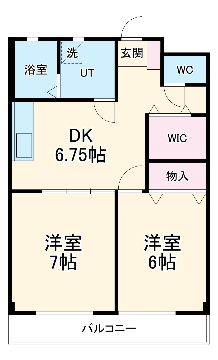 Lis・Tresorの間取り