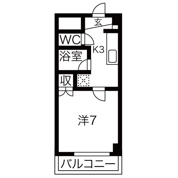 アイシンビルの間取り