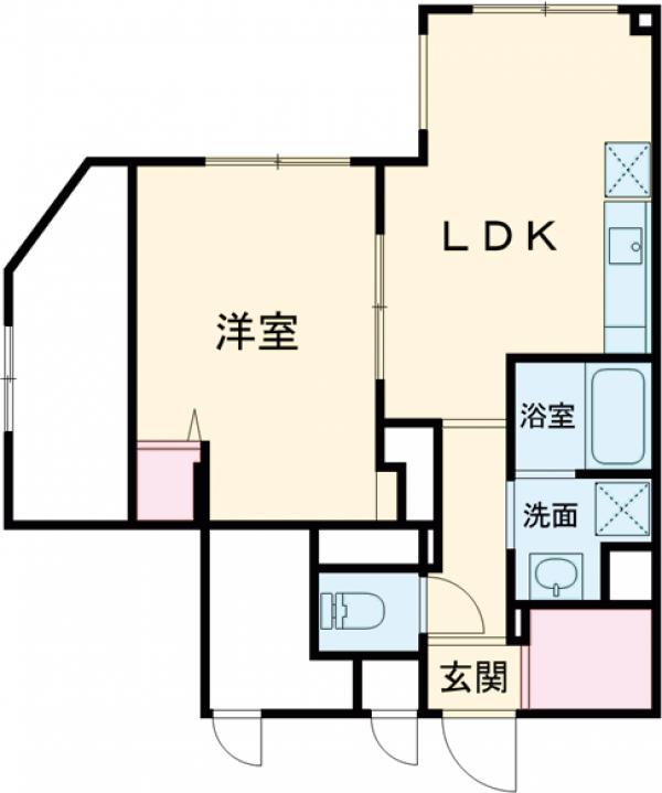 エルファーロ中野新井薬師の間取り