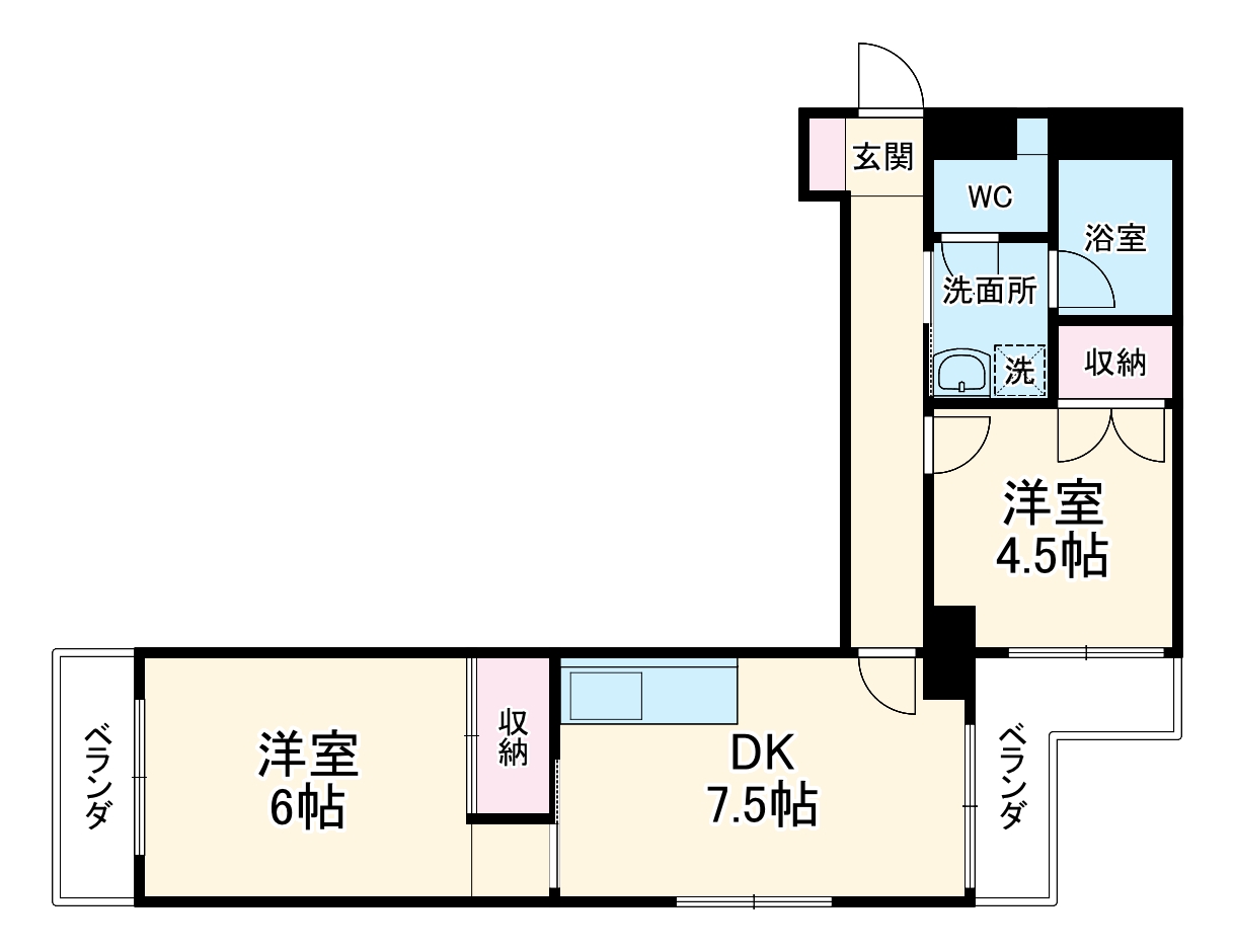 レヴァンテ岐阜の間取り