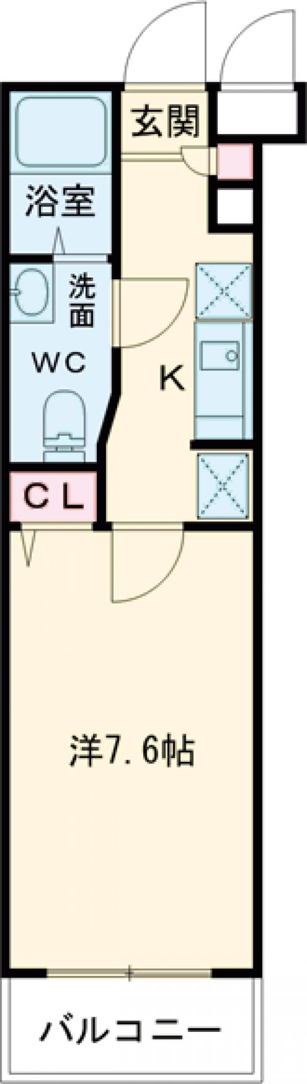 XEBEC巣鴨の間取り