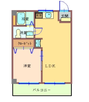ハイネス青葉台の間取り