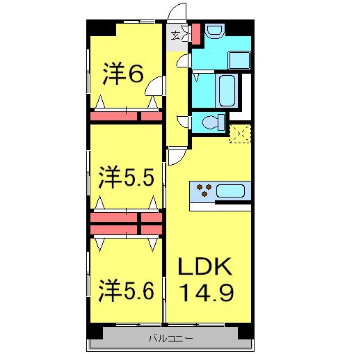 ホビアル・フェンテの間取り