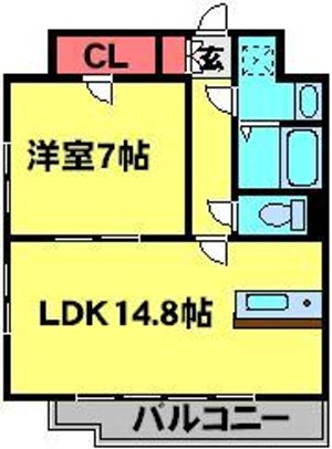 アールグレイスヒルの間取り