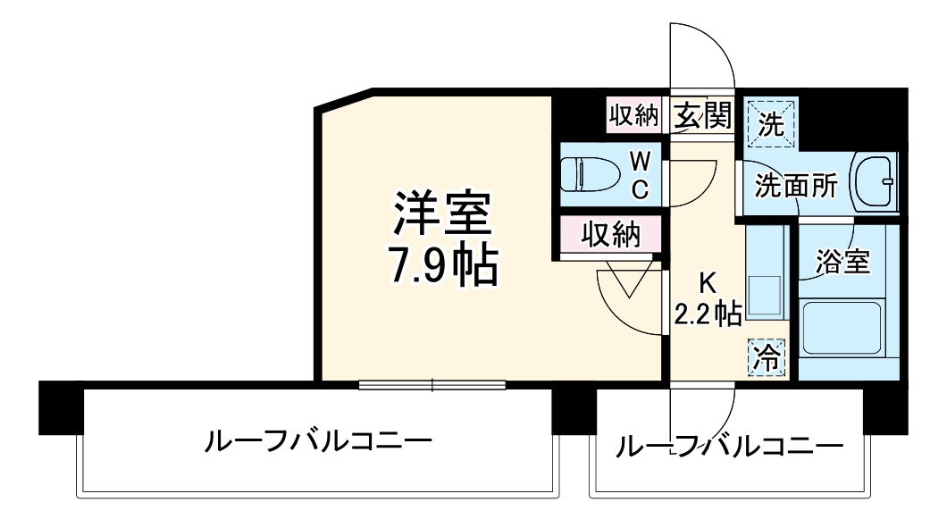 リヴェルテの間取り