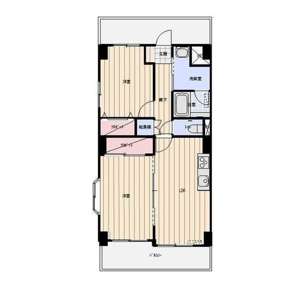 KFマンションの間取り