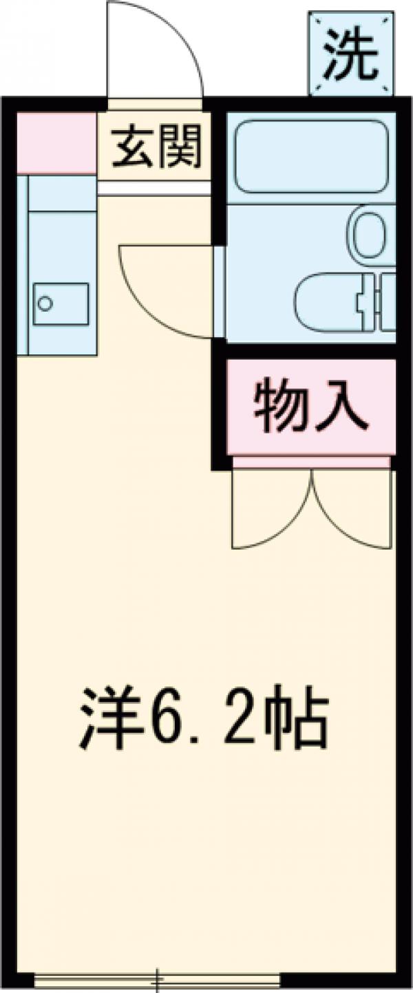 笹塚コーポの間取り