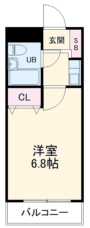 ユーコート浦安の間取り