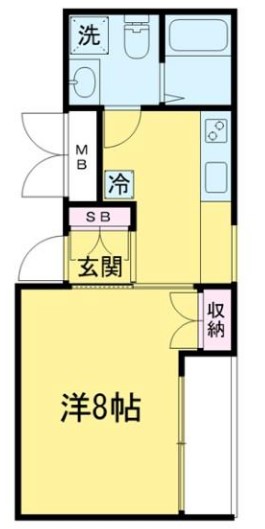 キャステリーノ三宿の間取り