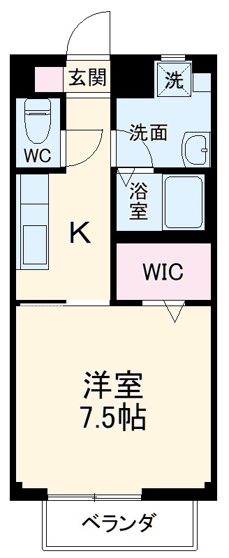 サープラスゆたか台の間取り