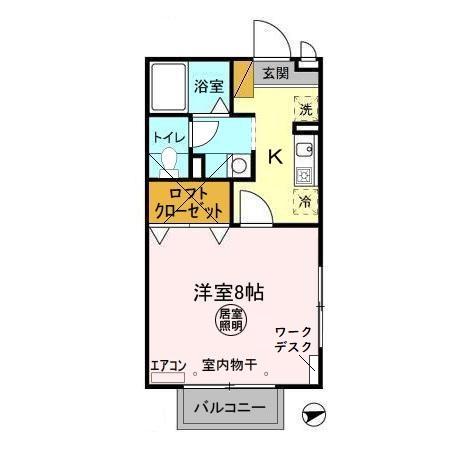 ヴィラデルニエの間取り