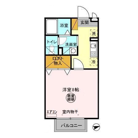 ヴィラデルニエの間取り