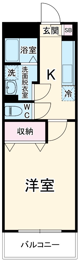 VIGORE Shirasukaの間取り