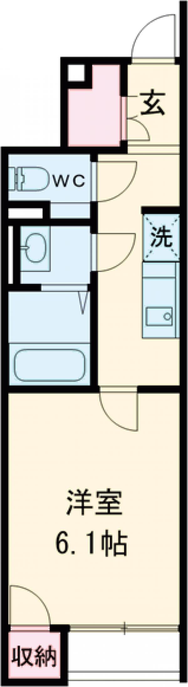 レオネクストグランツ藤24の間取り