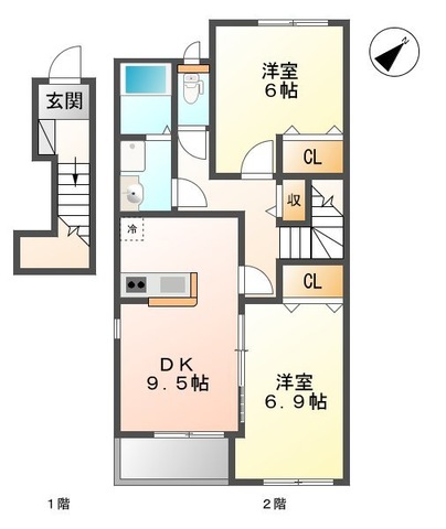 コンフォースの間取り