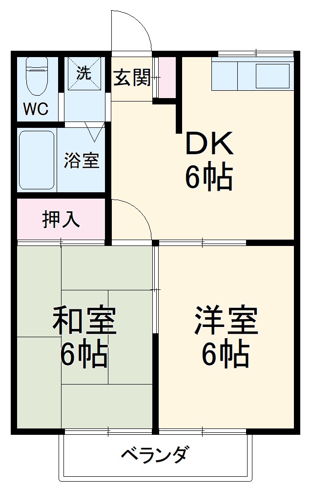 エステートピアNの間取り