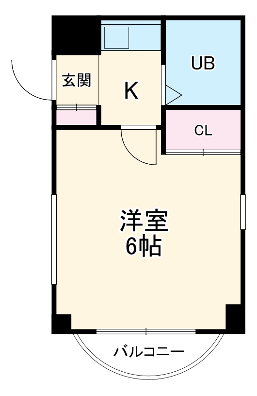 ベルメゾン春日部の間取り