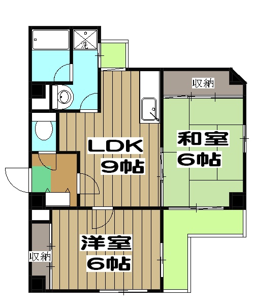 コアファースト山下の間取り