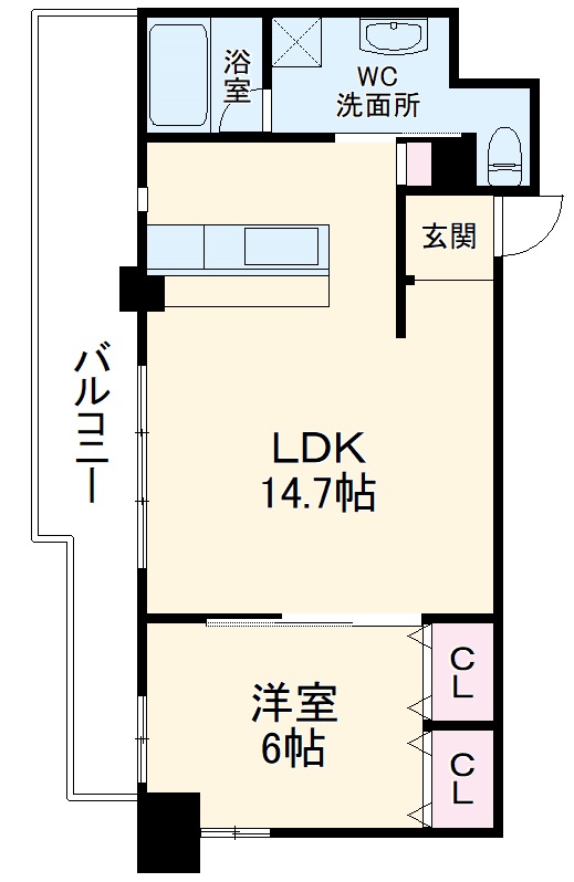 PHOENIX緑地公園の間取り