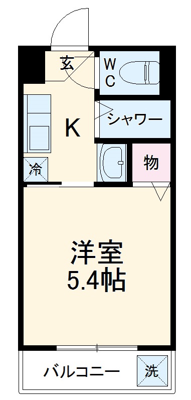 メゾン・ド・ラパンの間取り