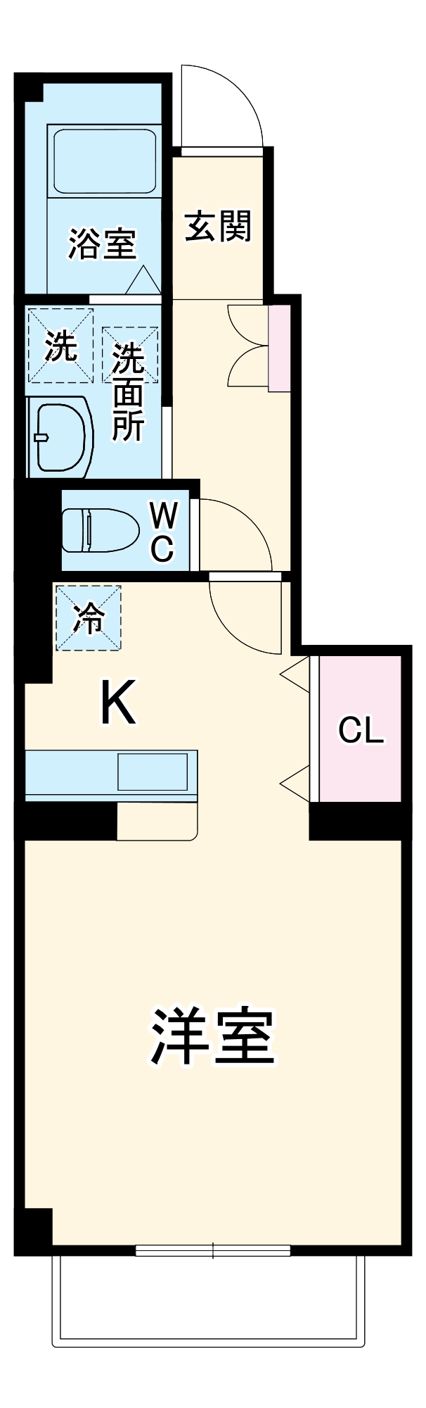 ドリームEの間取り