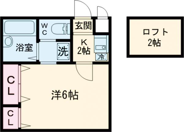 ジュピターⅡの間取り