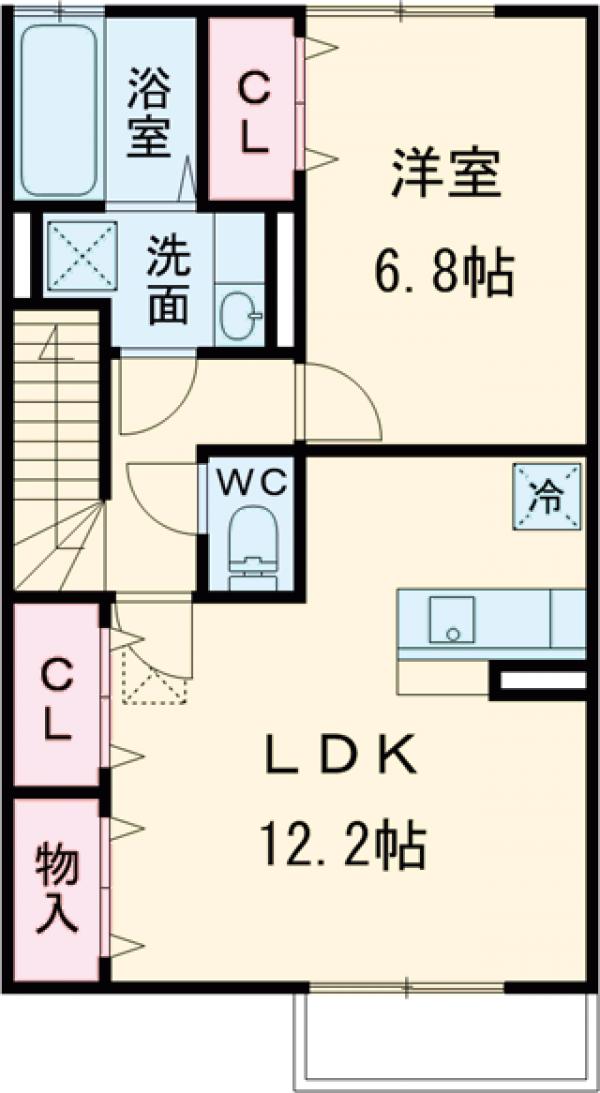 メゾンフローラの間取り