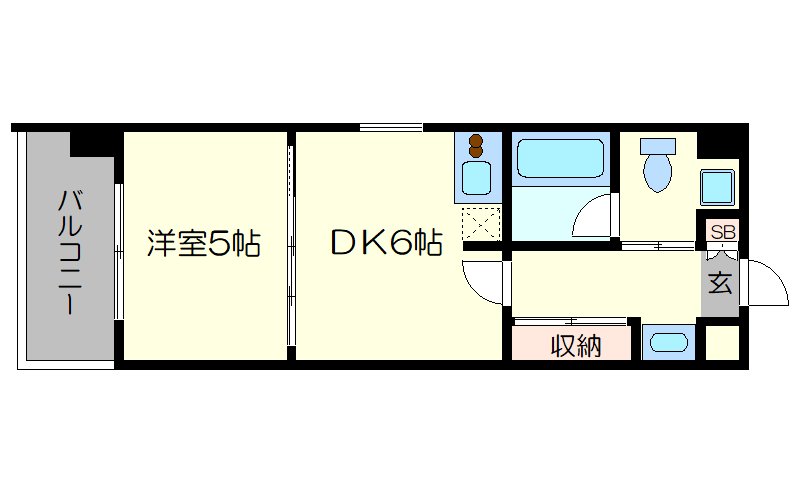 G-stage京都油小路の間取り