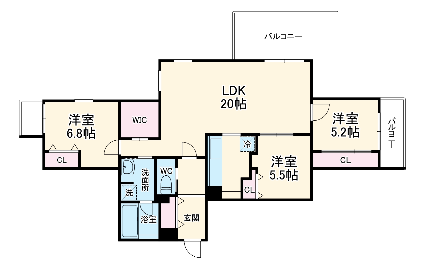 ピノタージュ日吉本町の間取り