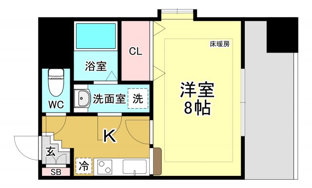 Ms'palazzOの間取り