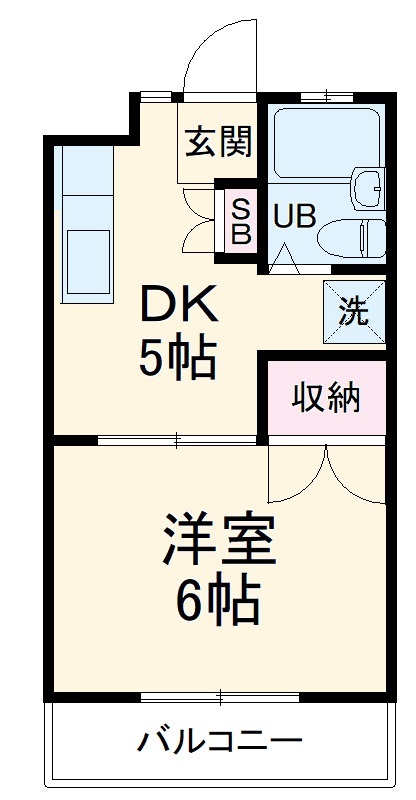 ビーブタウン高田の間取り