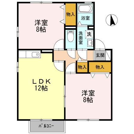 エスペランサの間取り