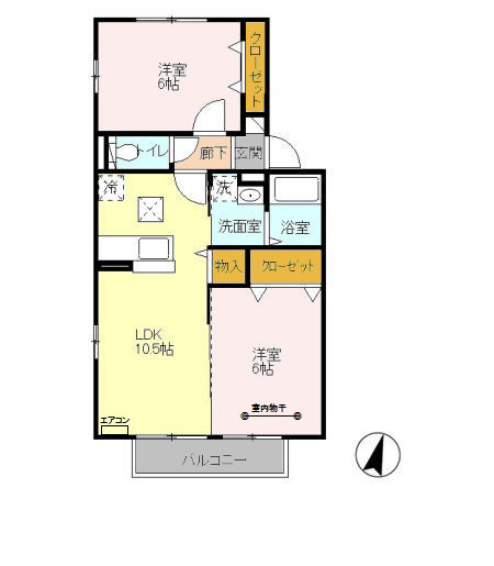 ラークスの間取り